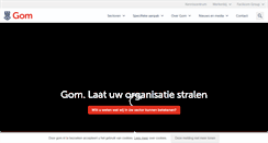 Desktop Screenshot of gom.nl