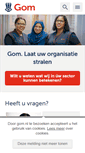 Mobile Screenshot of gom.nl